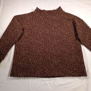 Ann Taylor Animal Print Sweater
